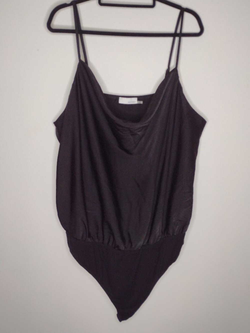 NWOT Heatherly Women's Black Bodysuit Size 2X